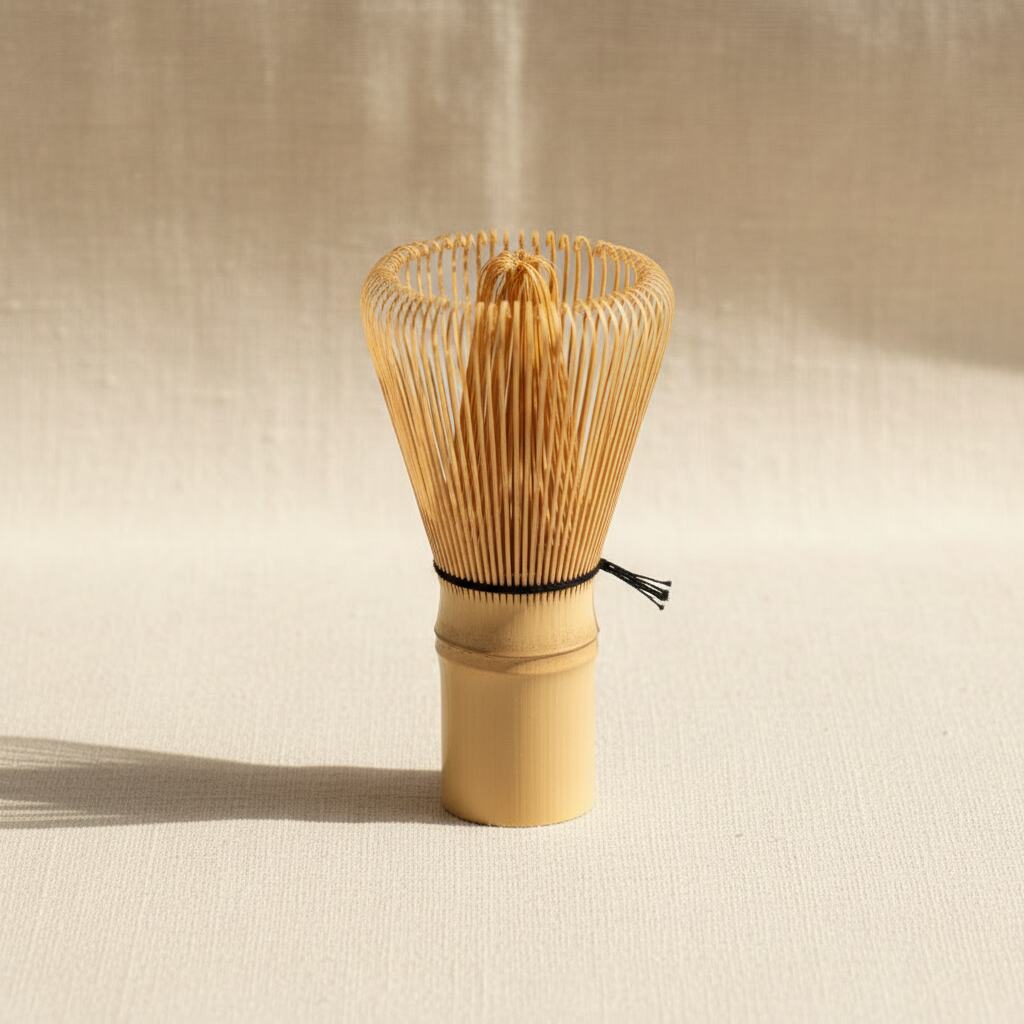 Comment préparer le matcha avec un chasen (fouet bambou) : guide pas à pas